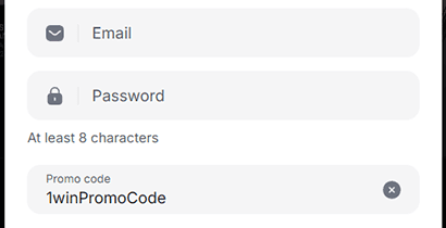 Enter the required data