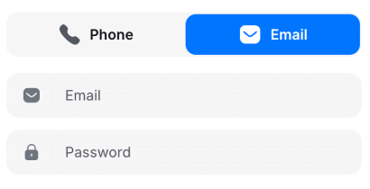 Log into your account