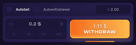 Press Cash Out before the round ends